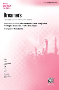 Dreamers SATB choral sheet music cover Thumbnail